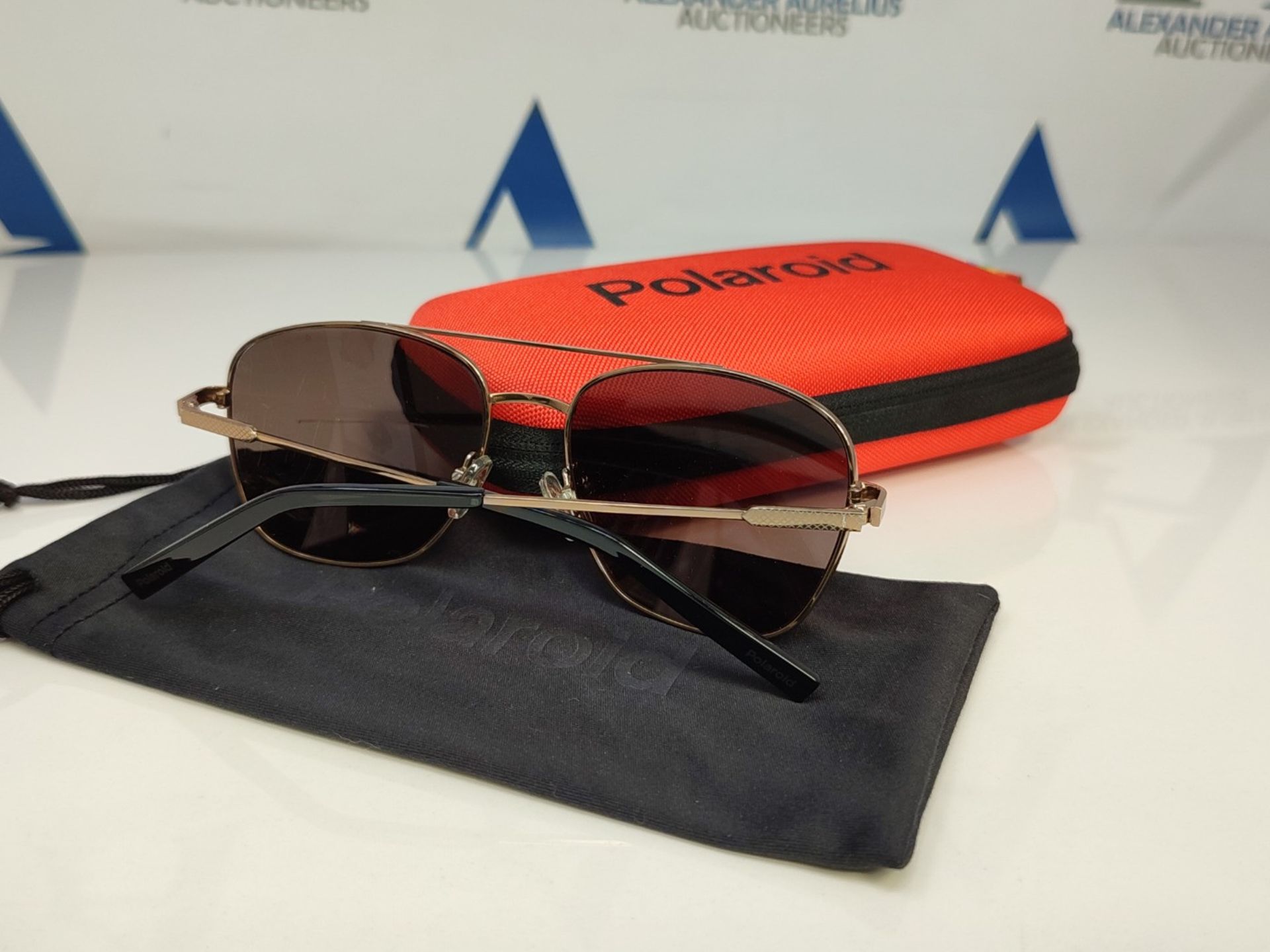 RRP £55.00 Polaroid Eyewear PLD 2068/S/X, Men's Sunglasses, SMT Bronze, 58 - Image 3 of 3