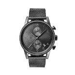 RRP £308.00 BOSS Quartz Chronograph Watch for Men with Gray Stainless Steel Milanese Bracelet - 15