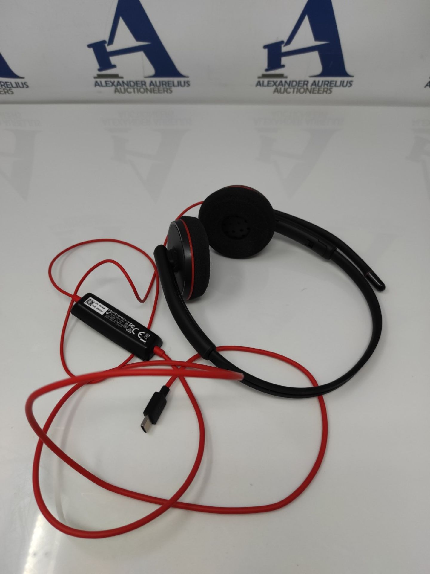 Plantronics - Blackwire 3220, wired headset - Two-ear headset (stereo) with microphone - Image 2 of 2