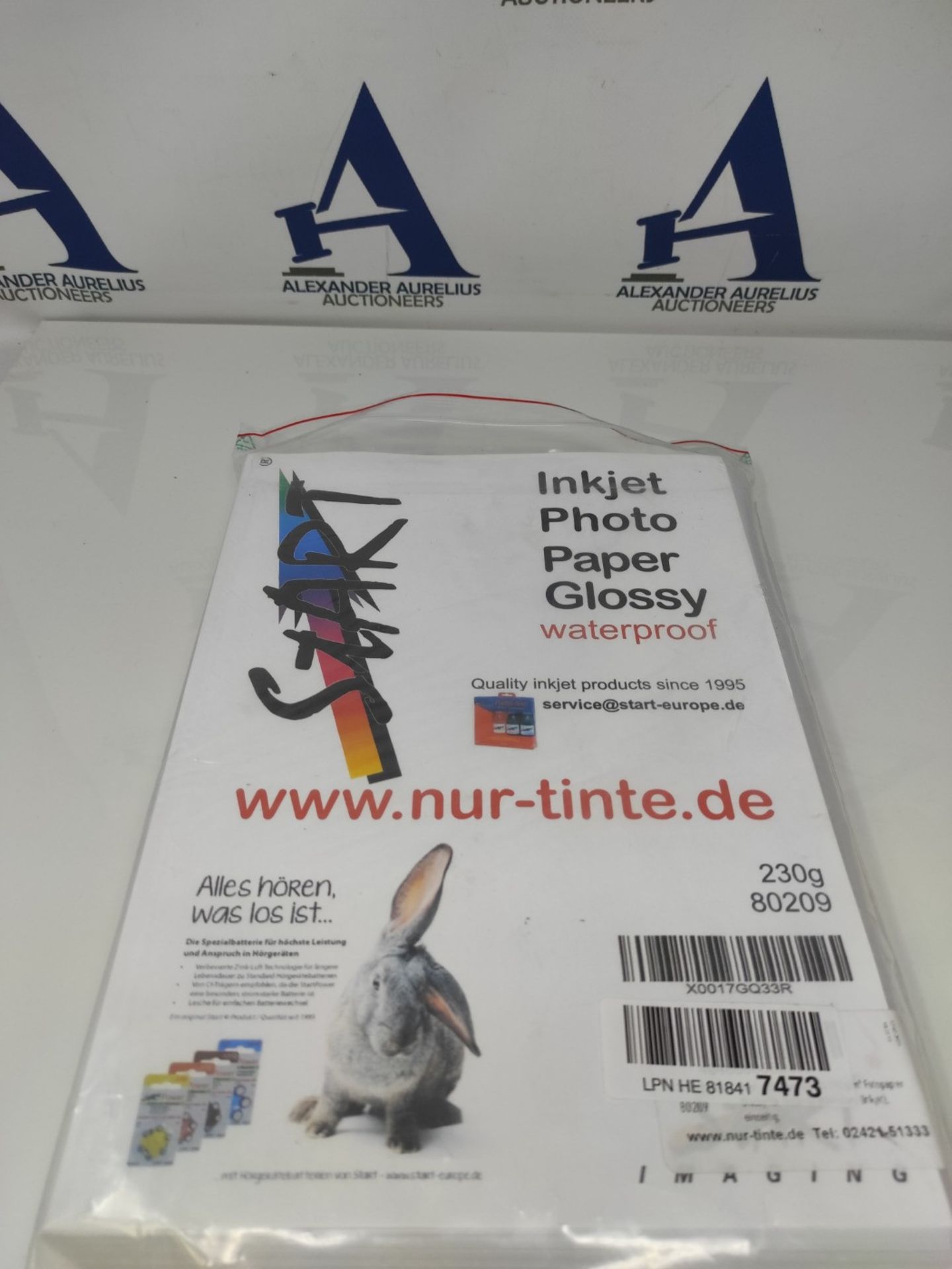 100 sheets of DIN A4 230 g/m² glossy photo paper for inkjet printers, ultra-thin, ins - Image 2 of 2