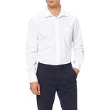 JP 1880 Men's Plus Size L-8XL Straight Shirt, Long Sleeves White XL 703633 20-XL