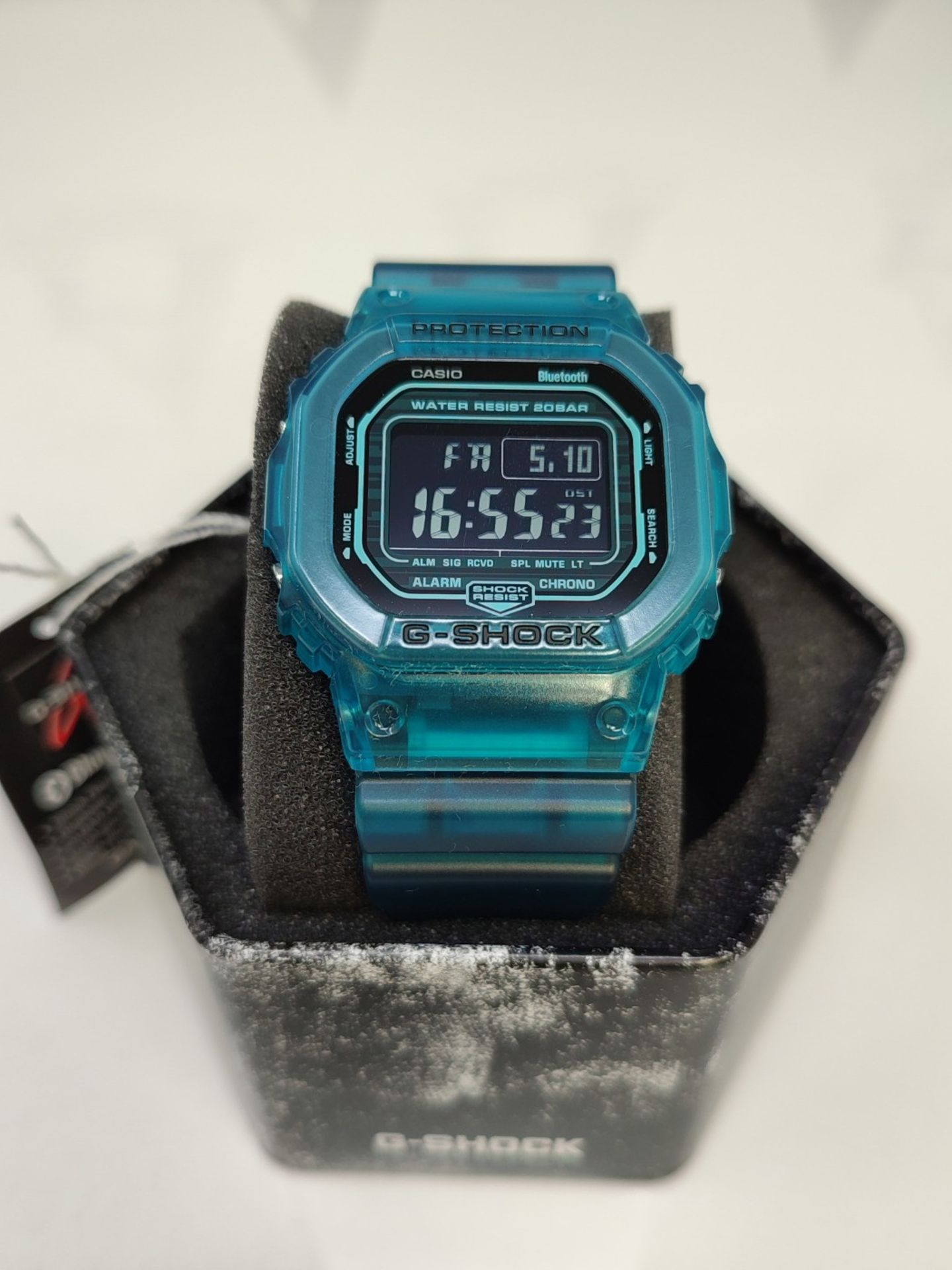 RRP £111.00 Casio Watch DW-B5600G-2ER - Image 2 of 3