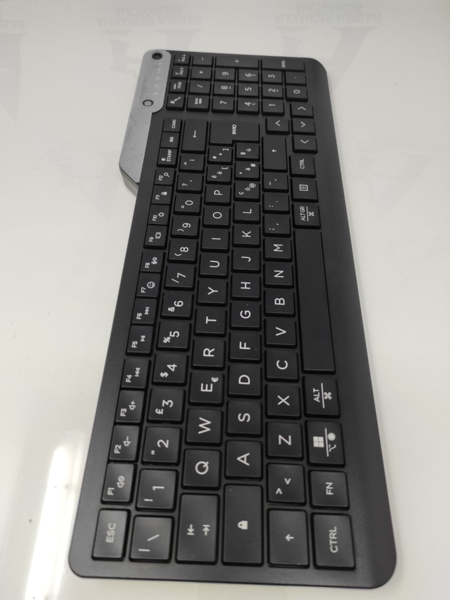 HP 460 Wireless and Bluetooth Keyboard, Multi-device Connection, Qwerty, Battery Life - Image 2 of 2
