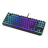 RRP £56.00 ENDORFY Thock TKL Pudding Red, Mechanical TKL keyboard, customizable RGB backlighting,