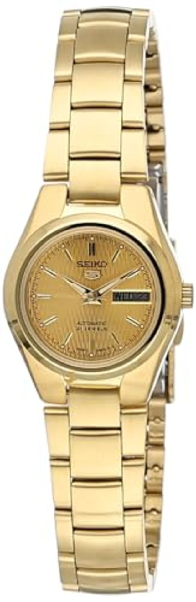 RRP £100.00 Seiko Ladies Automatic Analog Watch with Stainless Steel Bracelet SYMC18K1