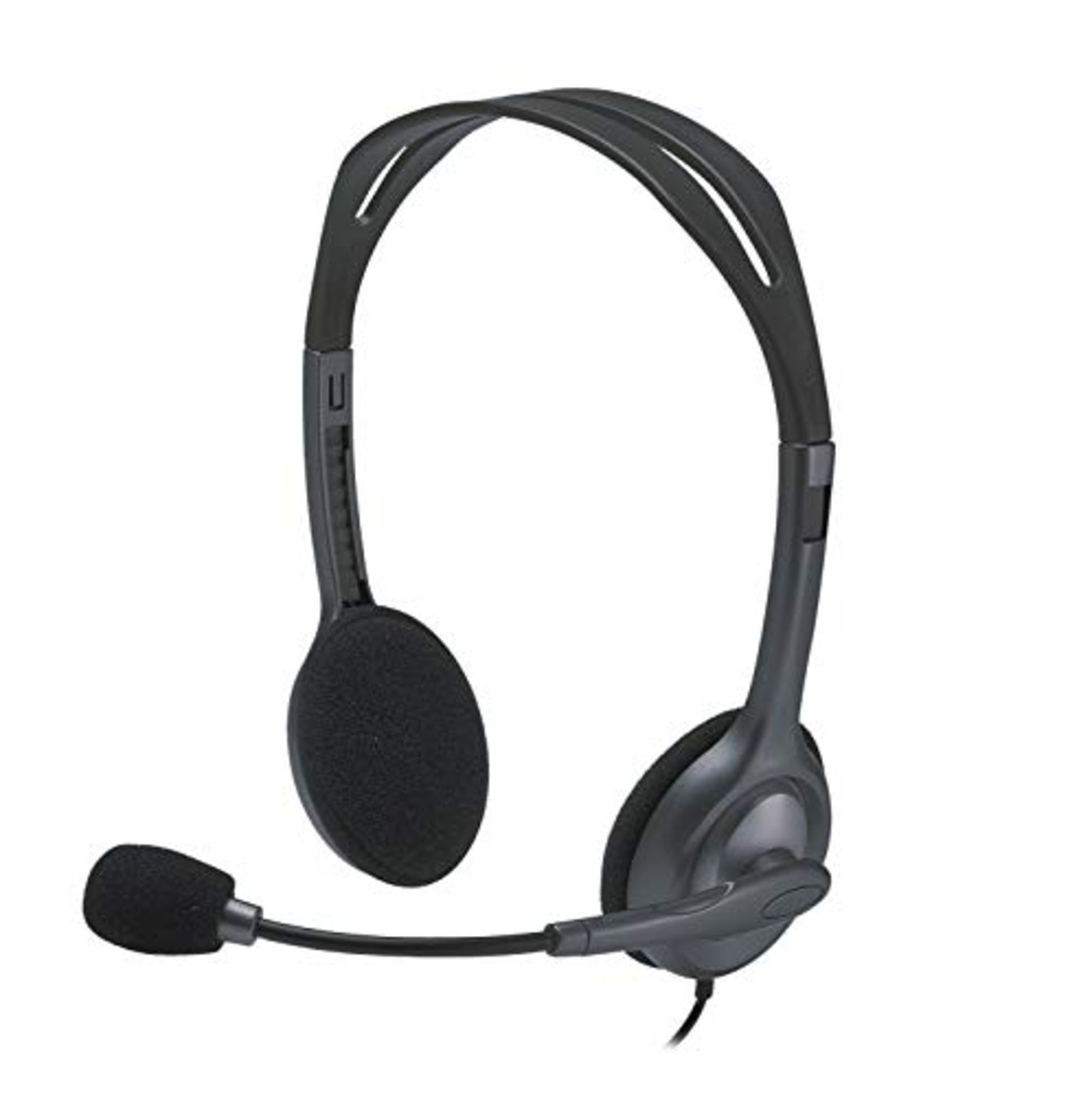 Logitech H111 Stereo Headset - Black