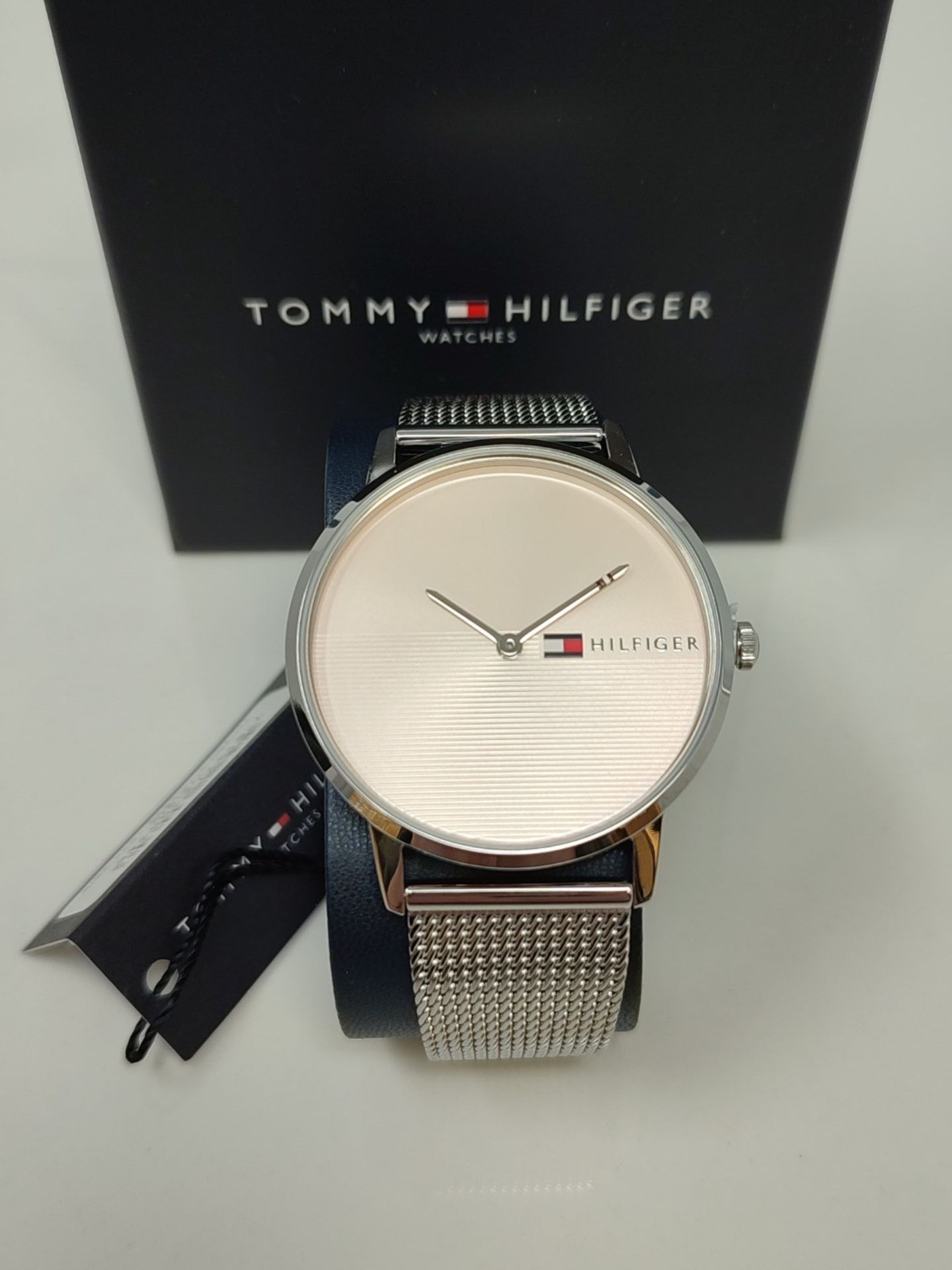 RRP £125.00 Tommy Hilfiger Analog Quartz Watch for Women with Stainless Steel Bracelet 1781970 - Image 2 of 3