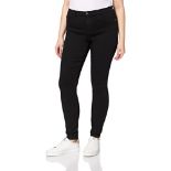 ONLY Carmakoma Women's Carstorm Push Up Hw Noos Skinny Jeans, Black, 48 EU