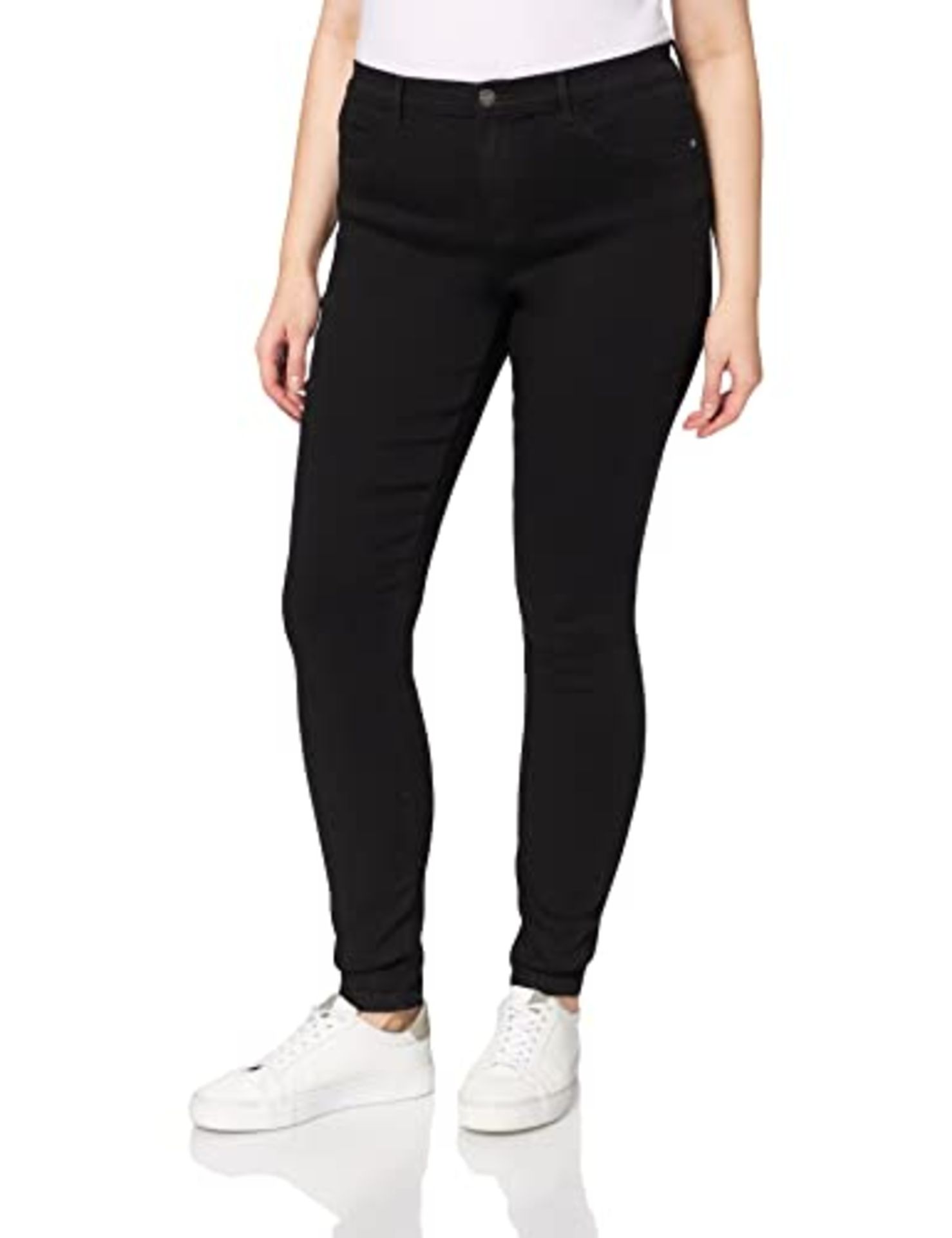 ONLY Carmakoma Women's Carstorm Push Up Hw Noos Skinny Jeans, Black, 48 EU