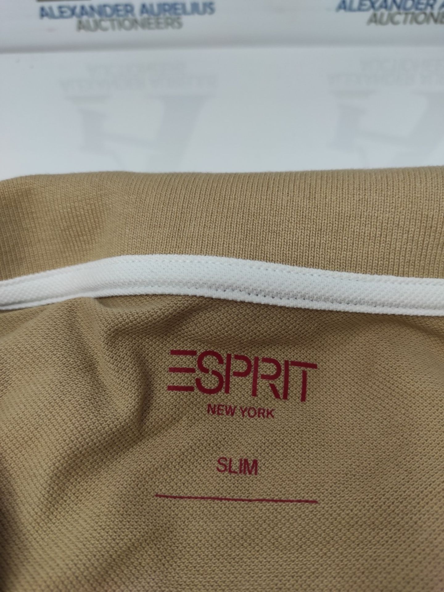 ESPRIT Men's Polo Shirt, BEIGE, XXL - Image 2 of 2