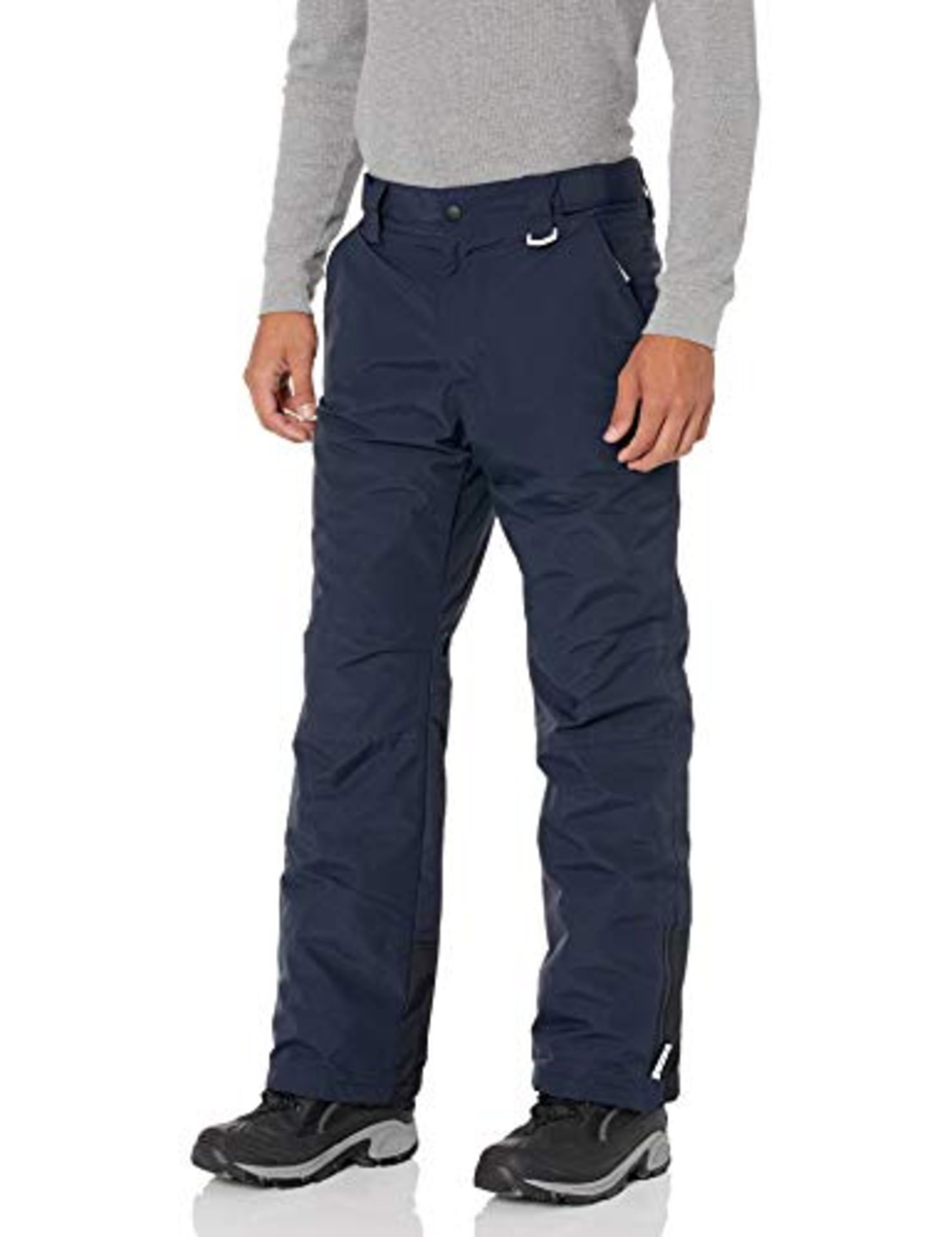 Amazon Essentials Insulated and Water-Resistant Men's Ski Pants, Navy Blue, XXL