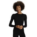 FALKE Women's Functional shirt Warm, functional yarn, 1 piece, Black (Black 3000), S