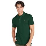 RRP £70.00 Lacoste Men's Polo Shirt Ph4012, Green, S