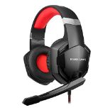 MARSGAMING MHX - SuperBASS 50mm Headphones, microphone, AIR pad, PC / PS4, Black