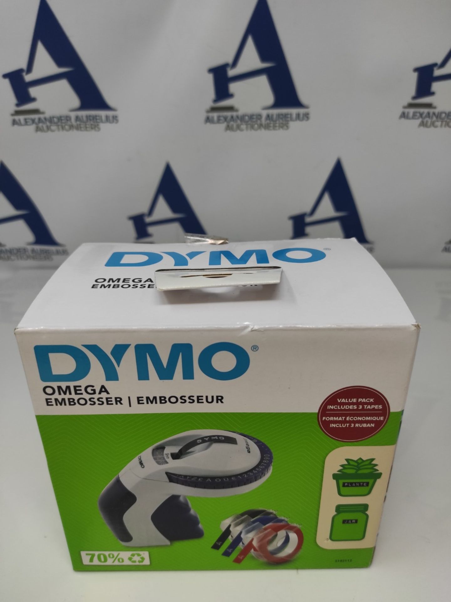 DYMO Embossing device with 3 embossing tapes | Omega labeling device starter set | sma - Image 2 of 3