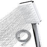 Newentor Shower Head with Hose, High Pressure with Hose Set 1.5m, Universal Shower Hea