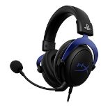 RRP £54.00 HyperX Cloud - Gaming Headset, Officially Licensed Product for Playstation, for PS5 an