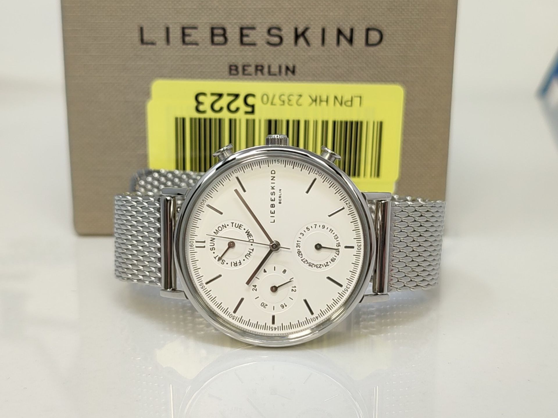 RRP £119.00 LIEBESKIND women's multi-dial quartz watch with stainless steel bracelet LT-0191-MM. - Image 2 of 3