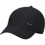 Nike Club Cap, Black/Metallic silver, M-L Men