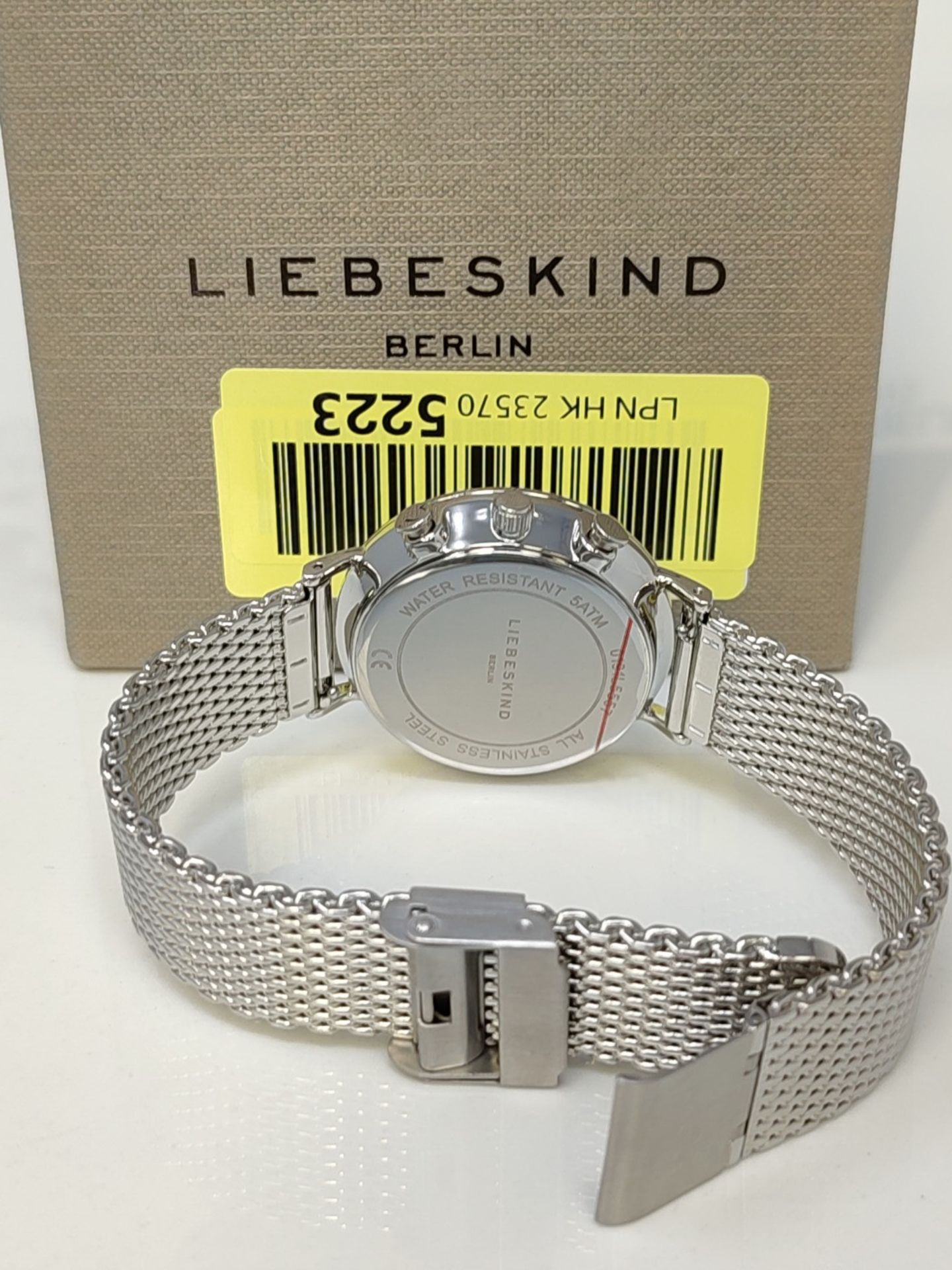 RRP £119.00 LIEBESKIND women's multi-dial quartz watch with stainless steel bracelet LT-0191-MM. - Image 3 of 3