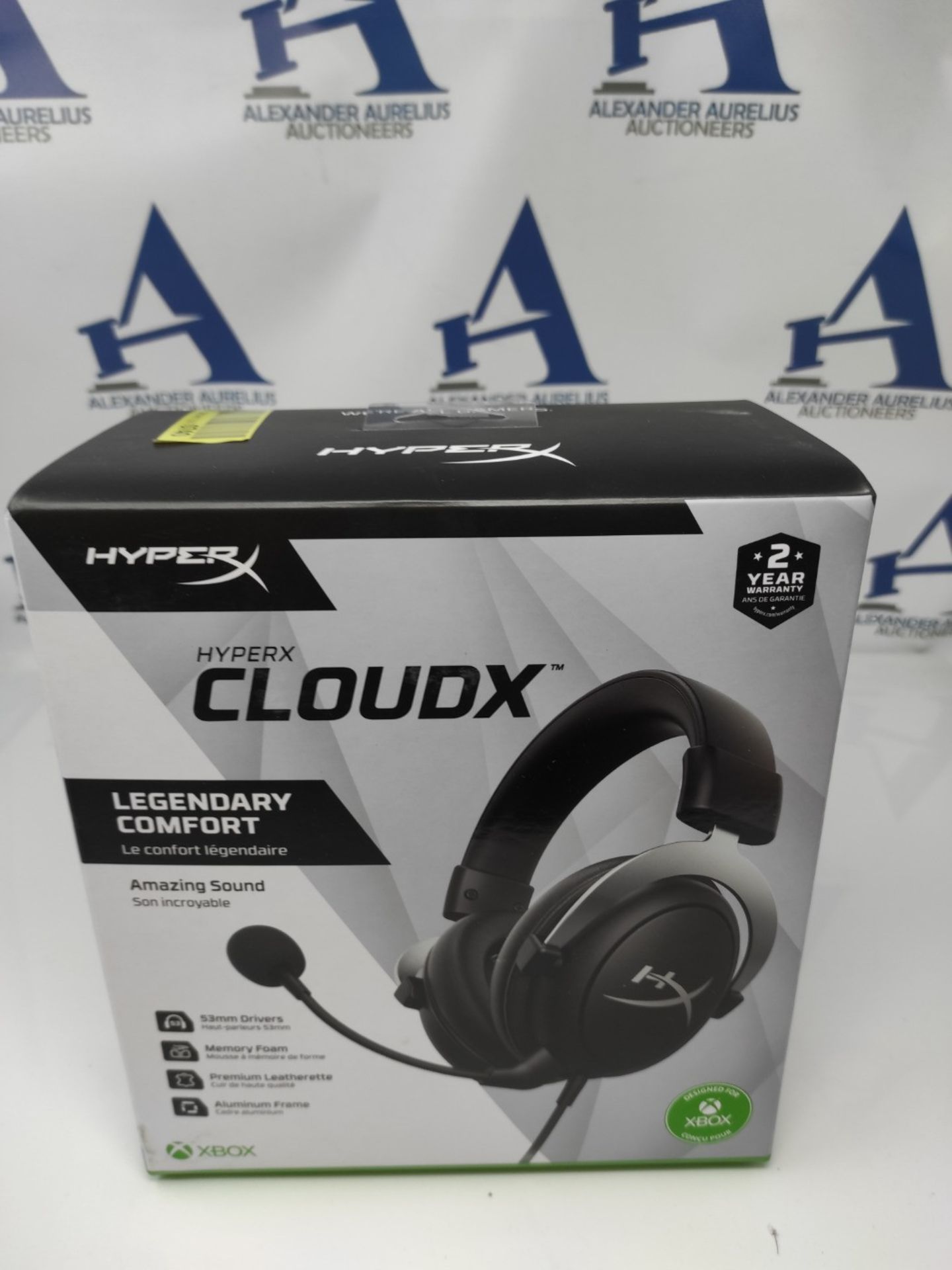 RRP £59.00 HyperX CloudX - Officially licensed Xbox gaming headset, compatible with Xbox One and - Image 2 of 3