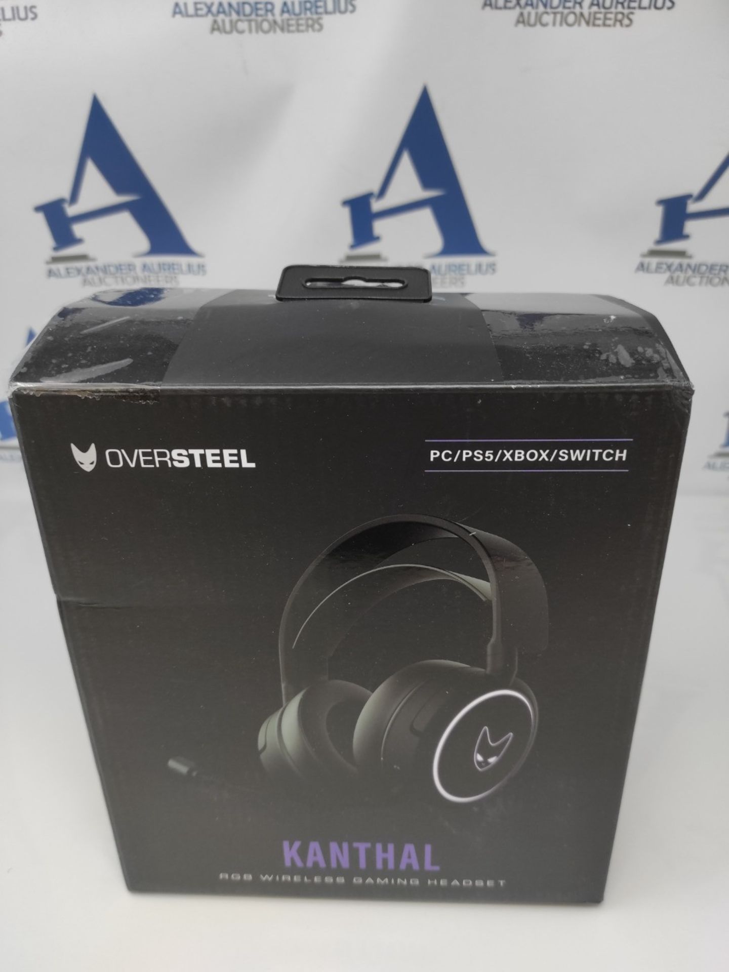 RRP £56.00 Oversteel - Kanthal Wireless Gaming Headset 7.1, built-in microphone, 20-hour battery - Image 2 of 3
