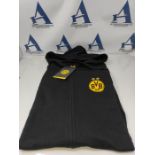 Borussia Dortmund hooded sweat jacket with logo, size XXL.