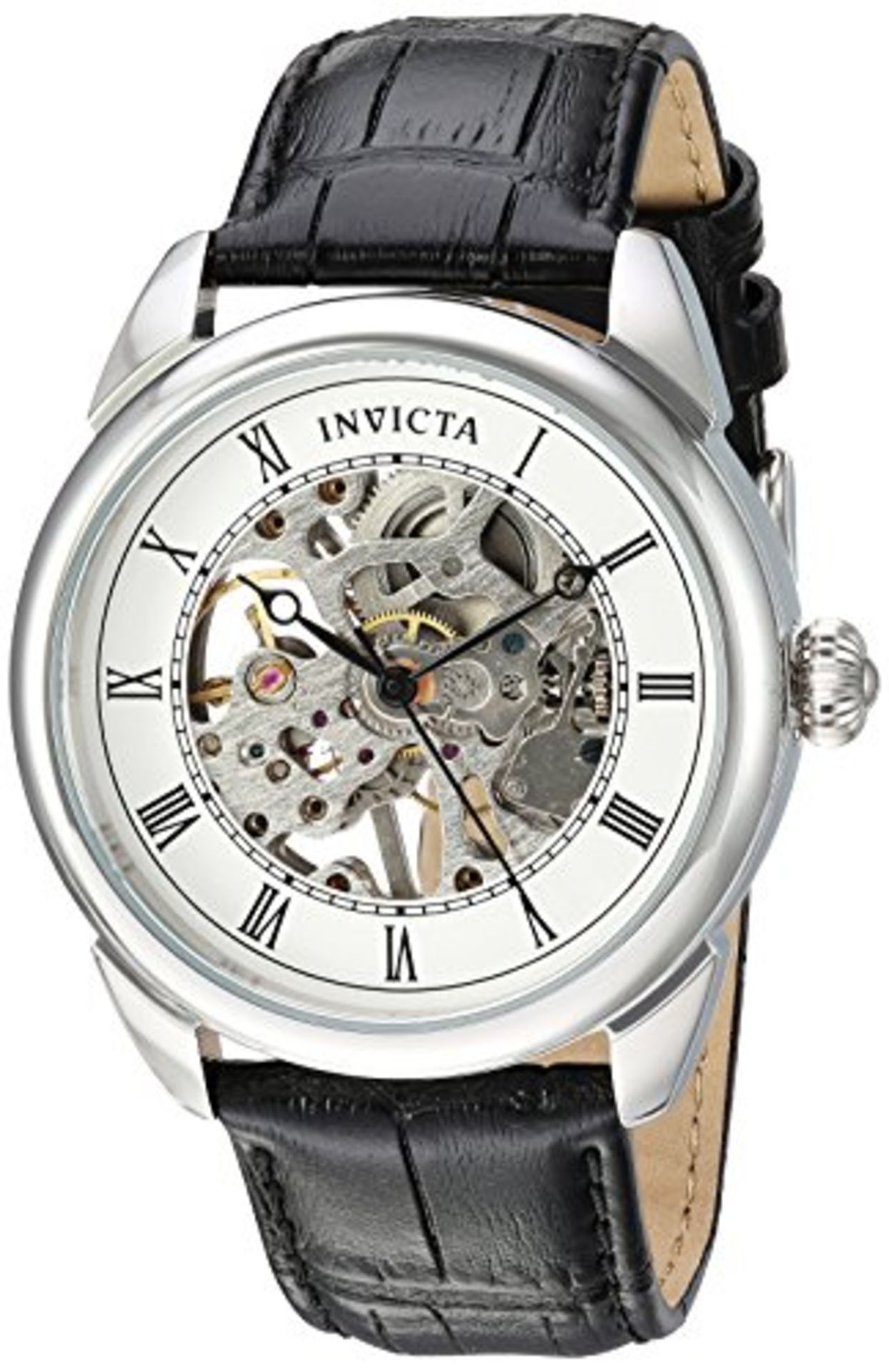 RRP £69.00 Invicta Specialty - Men's stainless steel watch with mechanical movement - 42 mm