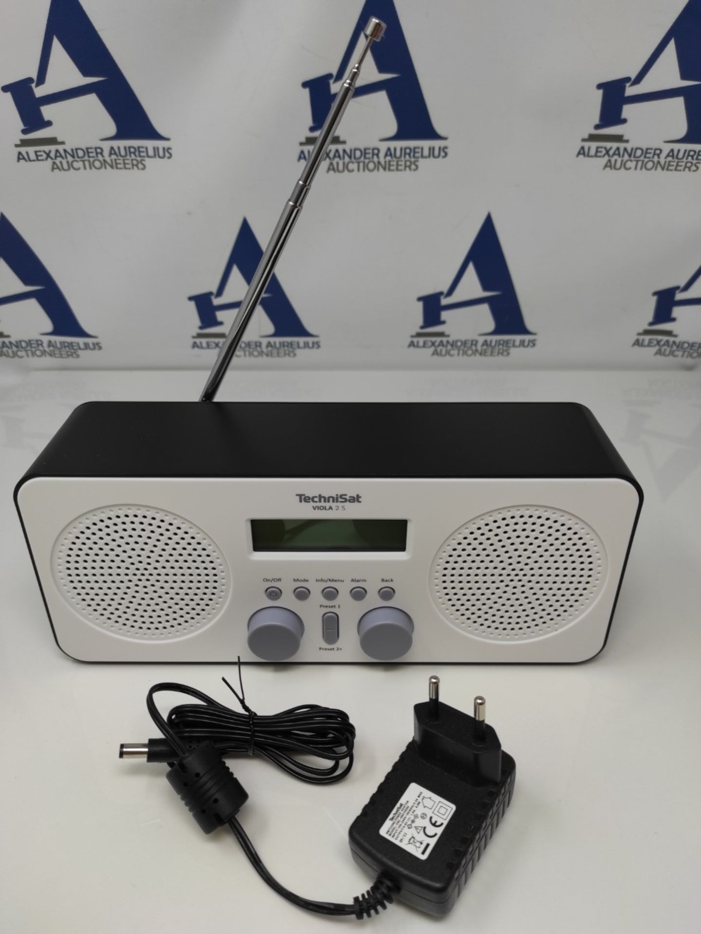 TechniSat VIOLA 2 S - portable DAB radio (DAB+, FM, alarm clock, stereo speakers, head - Image 3 of 3