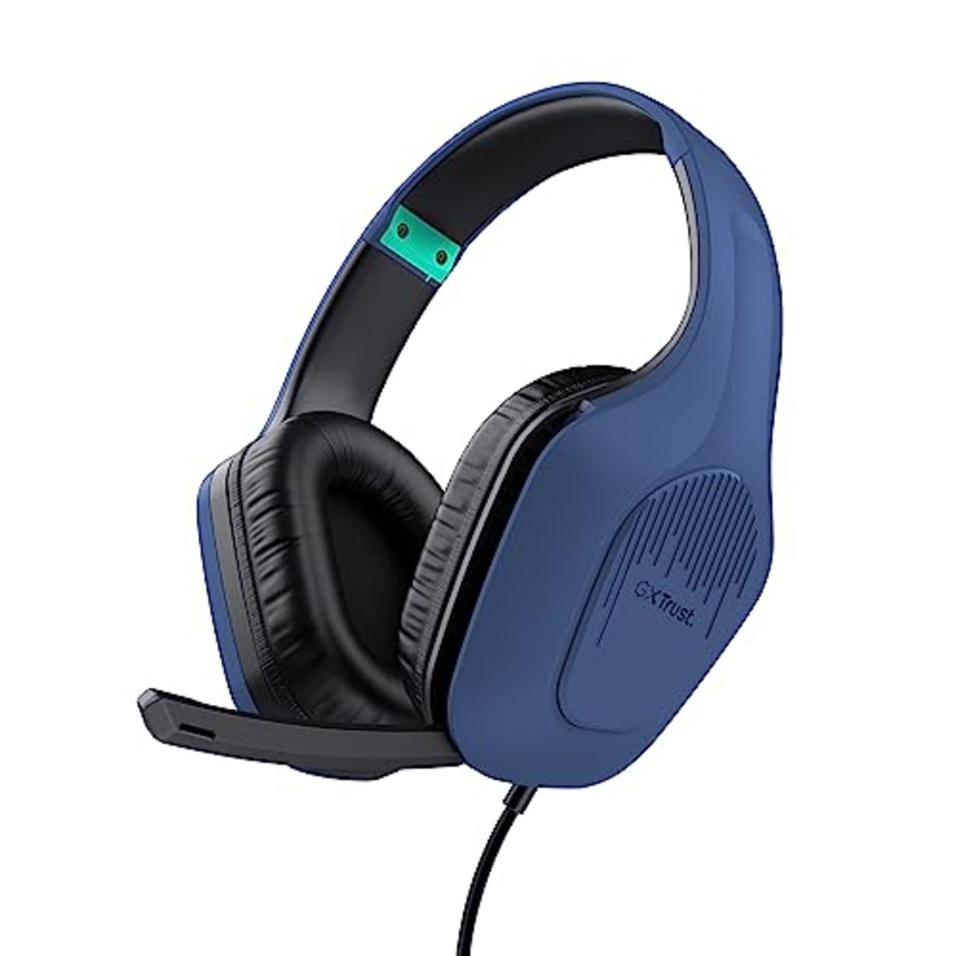 Trust Gaming GXT 415B Zirox Lightweight Gaming Headset with 50mm Drivers for PC, Xbox,