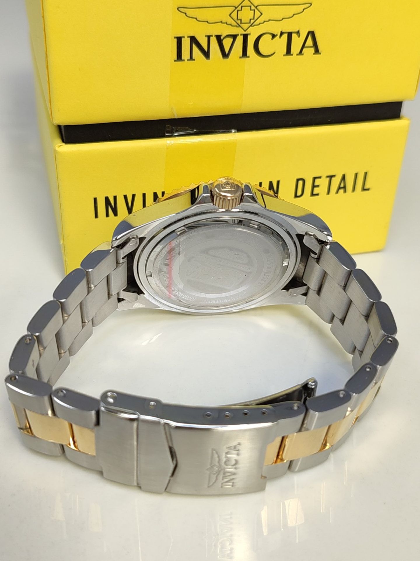 RRP £89.00 Invicta Pro Diver Stainless Steel Men's Quartz Watch - 43mm - Image 3 of 3