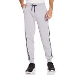 Tommy Hilfiger Men's Jogging Pants Sweatpants Long, Grey (Grey Heather), S