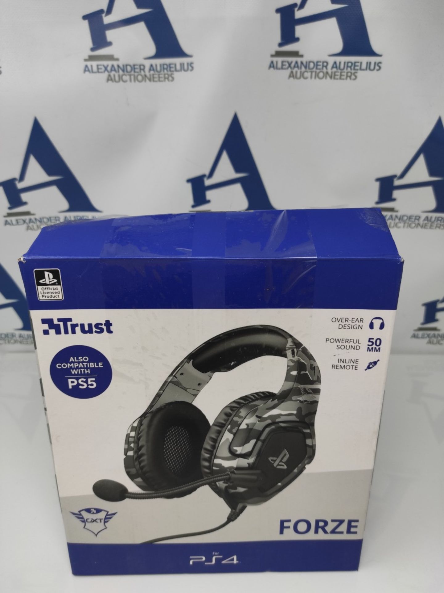 Trust Gaming GXT 488 Forze-G PS4 and PS5 Headset with Official PlayStation License, Ov - Image 2 of 3
