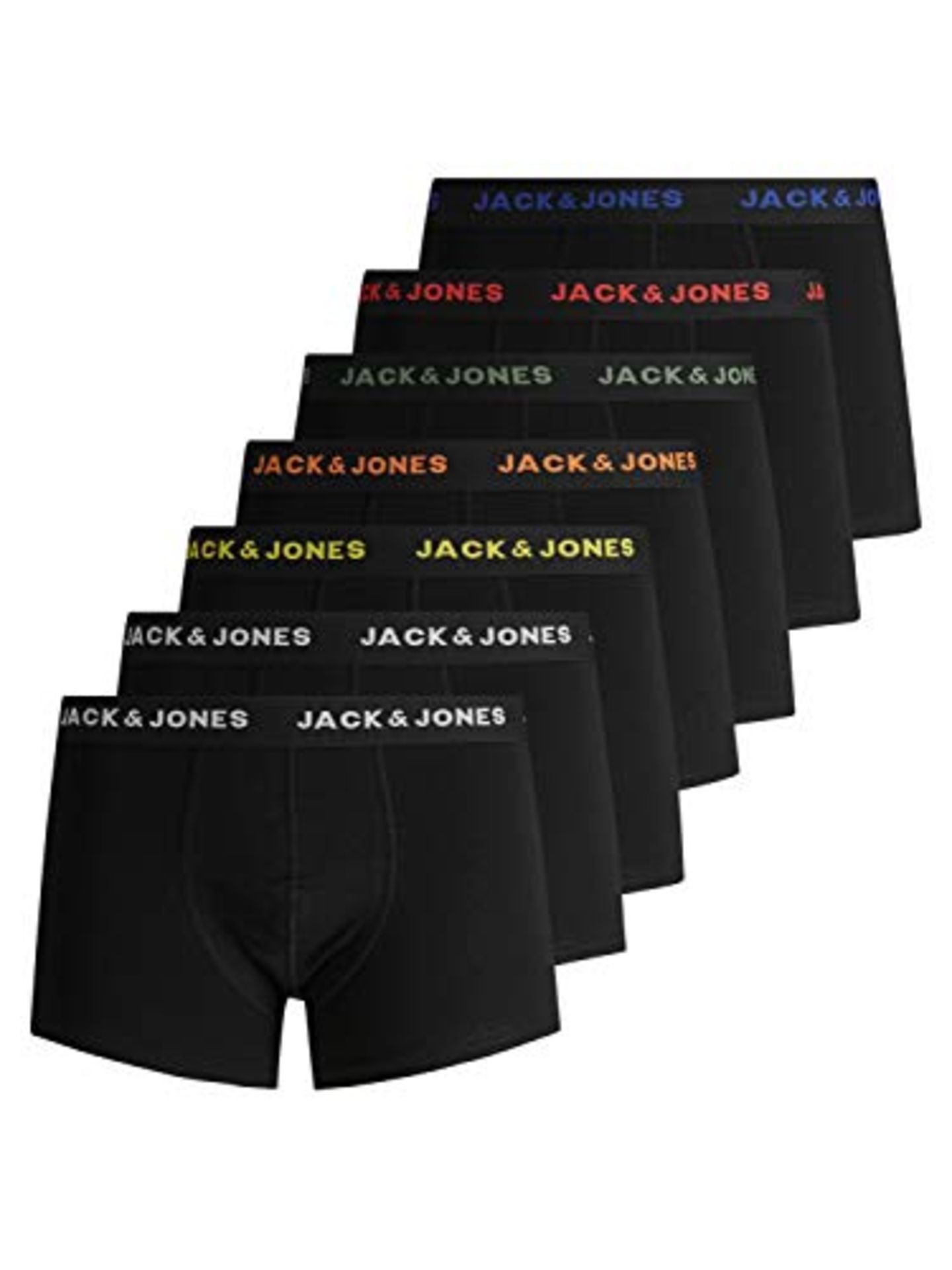 JACK & JONES Boxers Pack of 7 Boxers Black l Black l