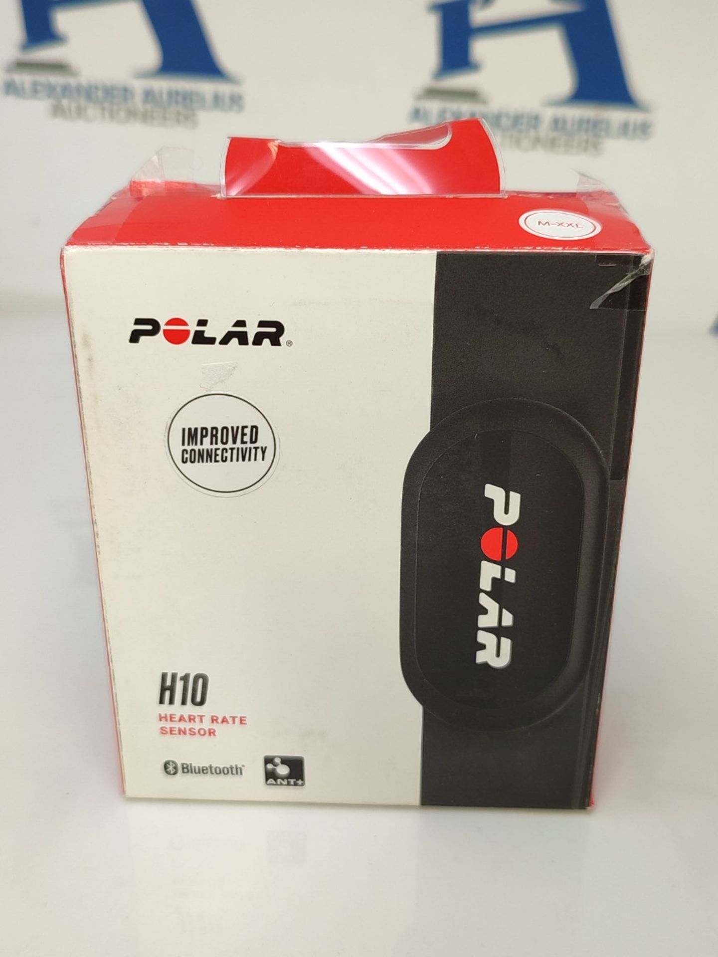 RRP £50.00 Polar H9 Heart Rate Sensor - ANT+/Bluetooth - Waterproof HR Sensor with Soft Chest Str - Image 2 of 3