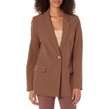 RRP £50.00 The Drop Blazer for women, Blake Lang, coffee beans, L