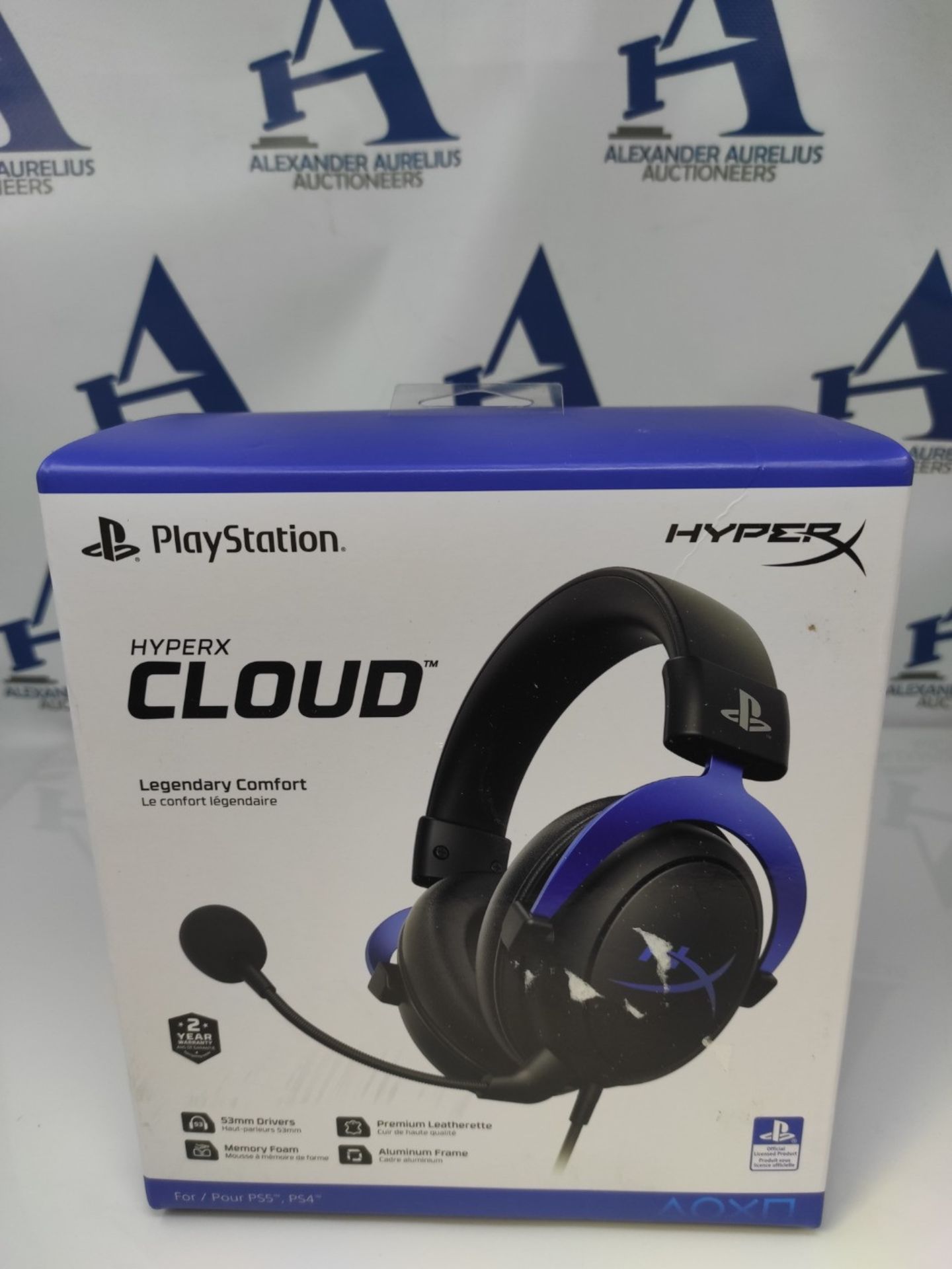 RRP £54.00 HyperX Cloud - Gaming Headset, Officially Licensed Product for Playstation, for PS5 an - Image 2 of 3