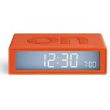 Lexon Flip Plus LR151O1 Travel Alarm Clock with LCD Display, Aluminum, Glossy, 10.4 x