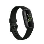 RRP £92.00 Fitbit Inspire 3, Black/Midnight Zen, Activity Tracker Unisex-Adult, Black, One Size