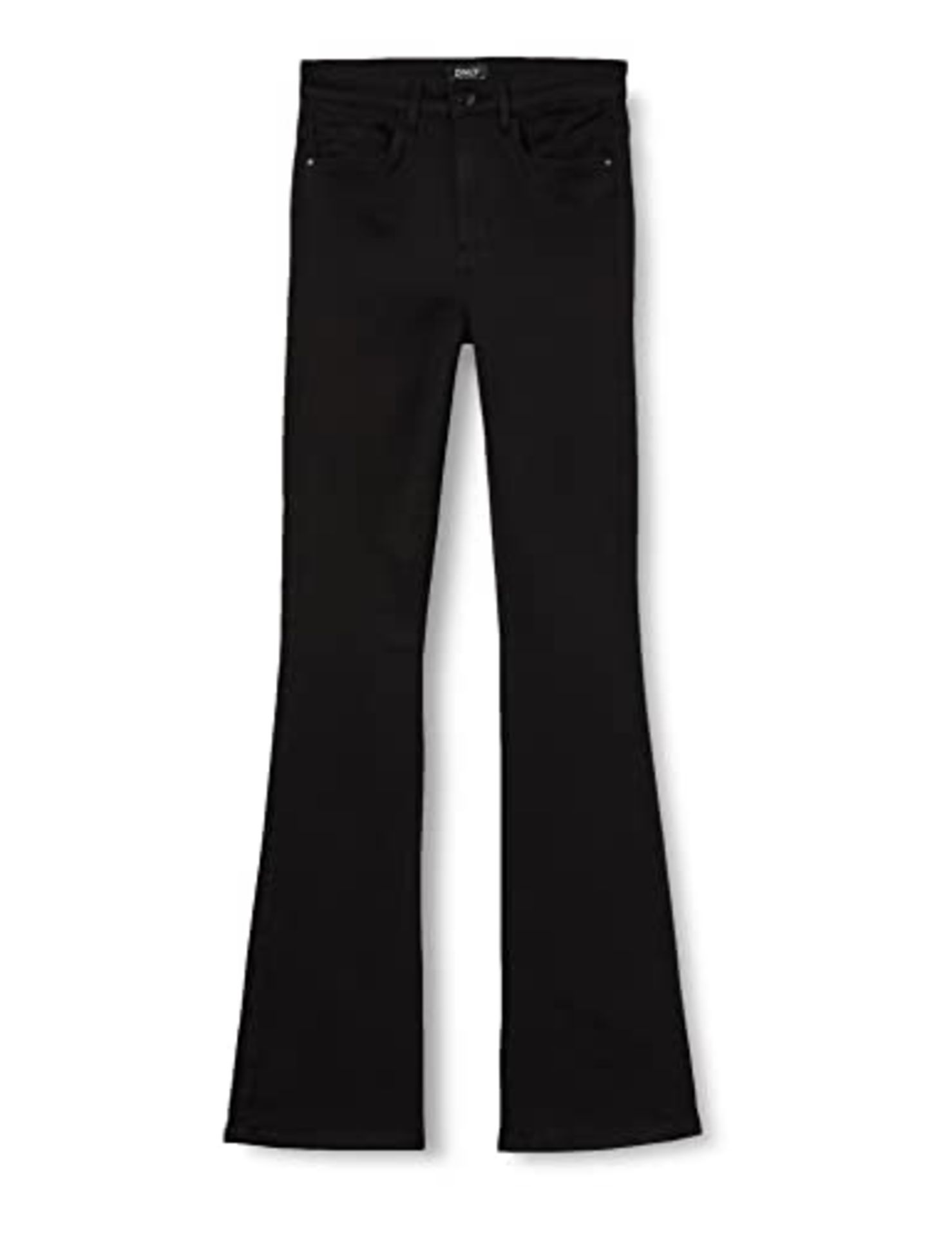Women's Flared Bell Bottom Jeans | High Waist Denim Stretch Pants | Wide Vintage Pants