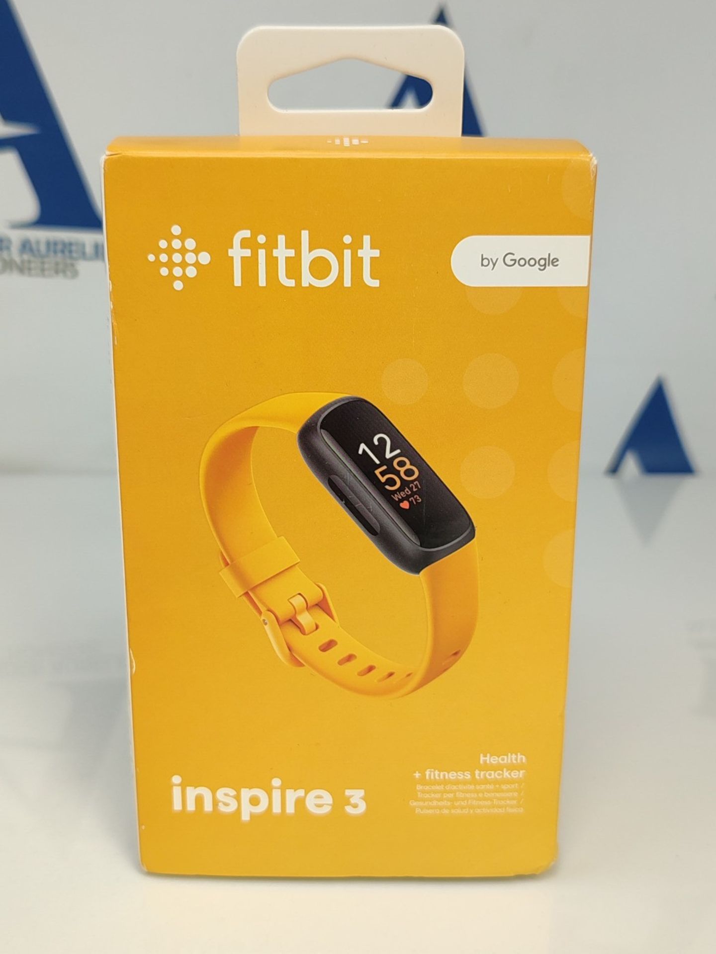 RRP £75.00 Fitbit Inspire 3 by Google - Health & Fitness Tracker for Women / Men - Heart Rate Mon - Image 2 of 3