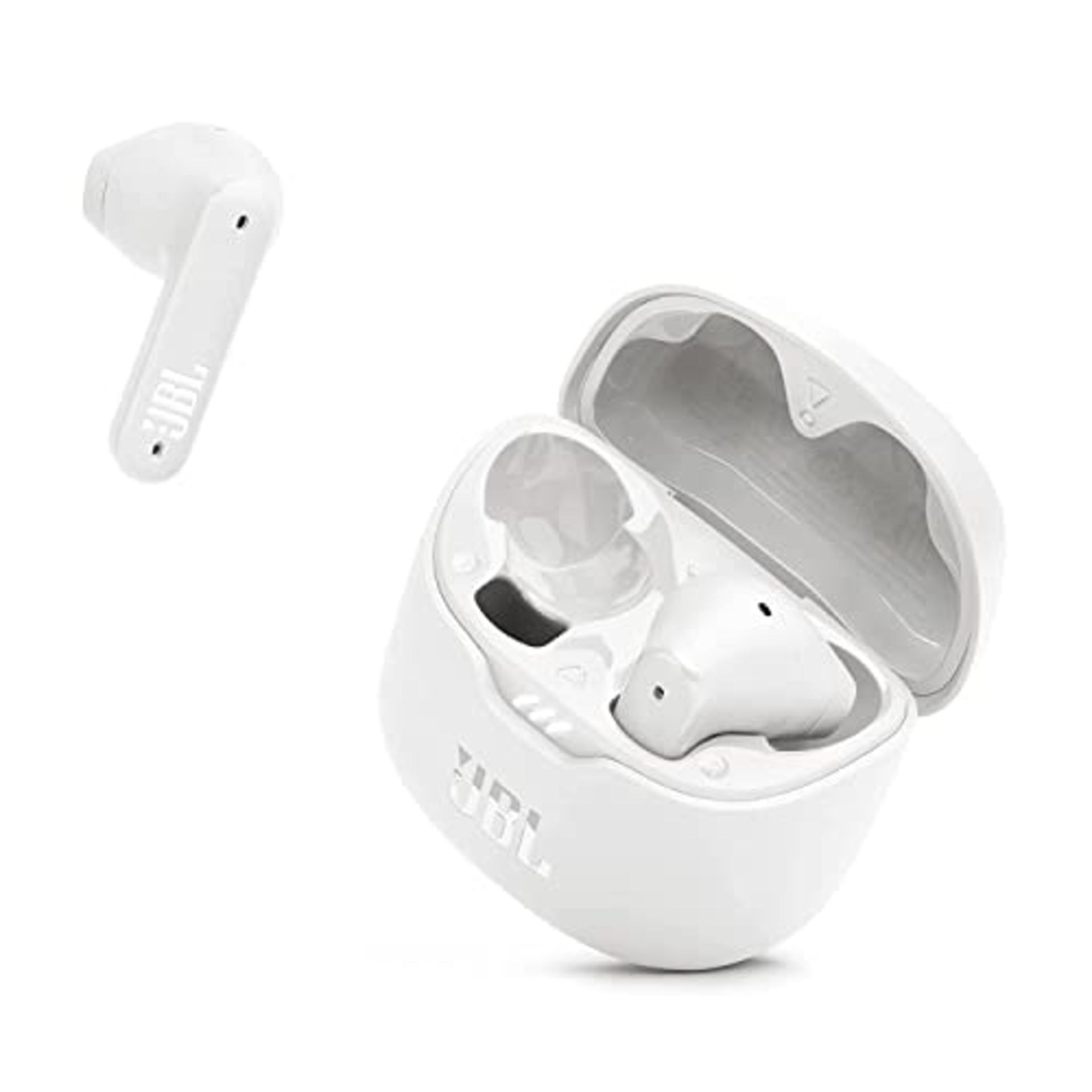 RRP £69.00 JBL Tune Flex TWS White - Wireless earbuds with noise cancellation - Pure JBL sound -
