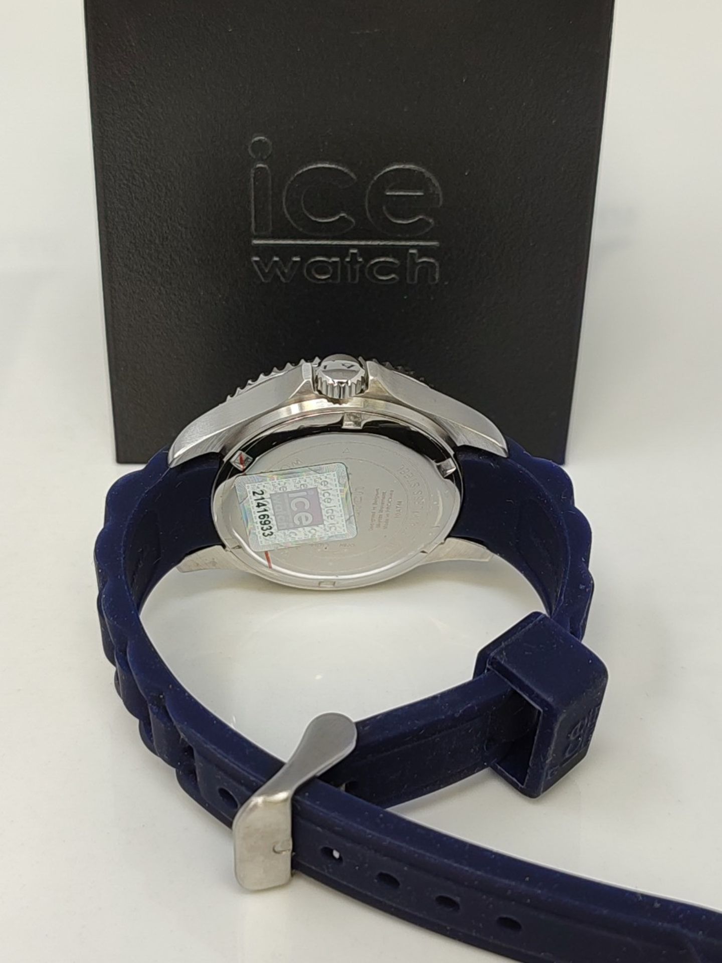 RRP £90.00 Ice-Watch - ICE steel Dino - Silver-gray boys watch with silicone strap - 020362 (Smal - Image 3 of 3