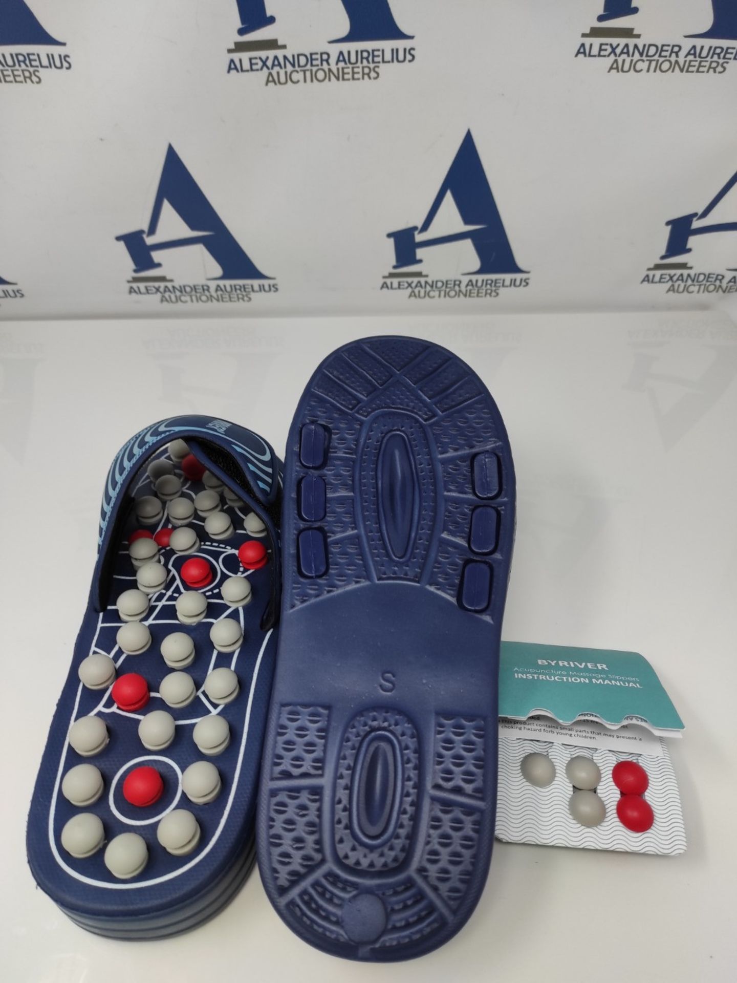 BYRIVER Foot Massage Slippers Shoes Sandals for Men Women, Foot Massager Device for Pl - Image 2 of 2