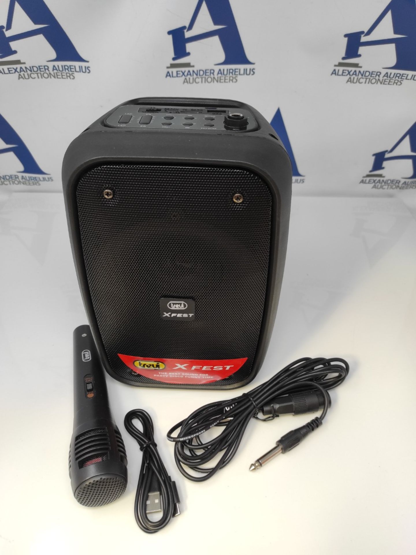 Trevi XFest XF 150 KB Portable Amplified Speaker 15W, Portable Bluetooth Speaker with - Image 3 of 3