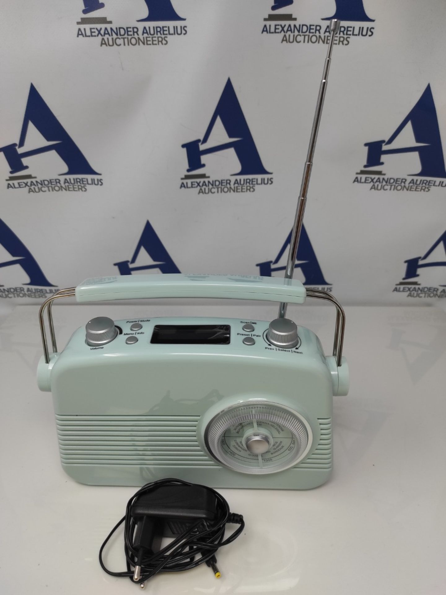Blaupunkt TERRIS VINTAGE RADIO, portable nostalgic retro radio with state-of-the-art s - Image 3 of 3