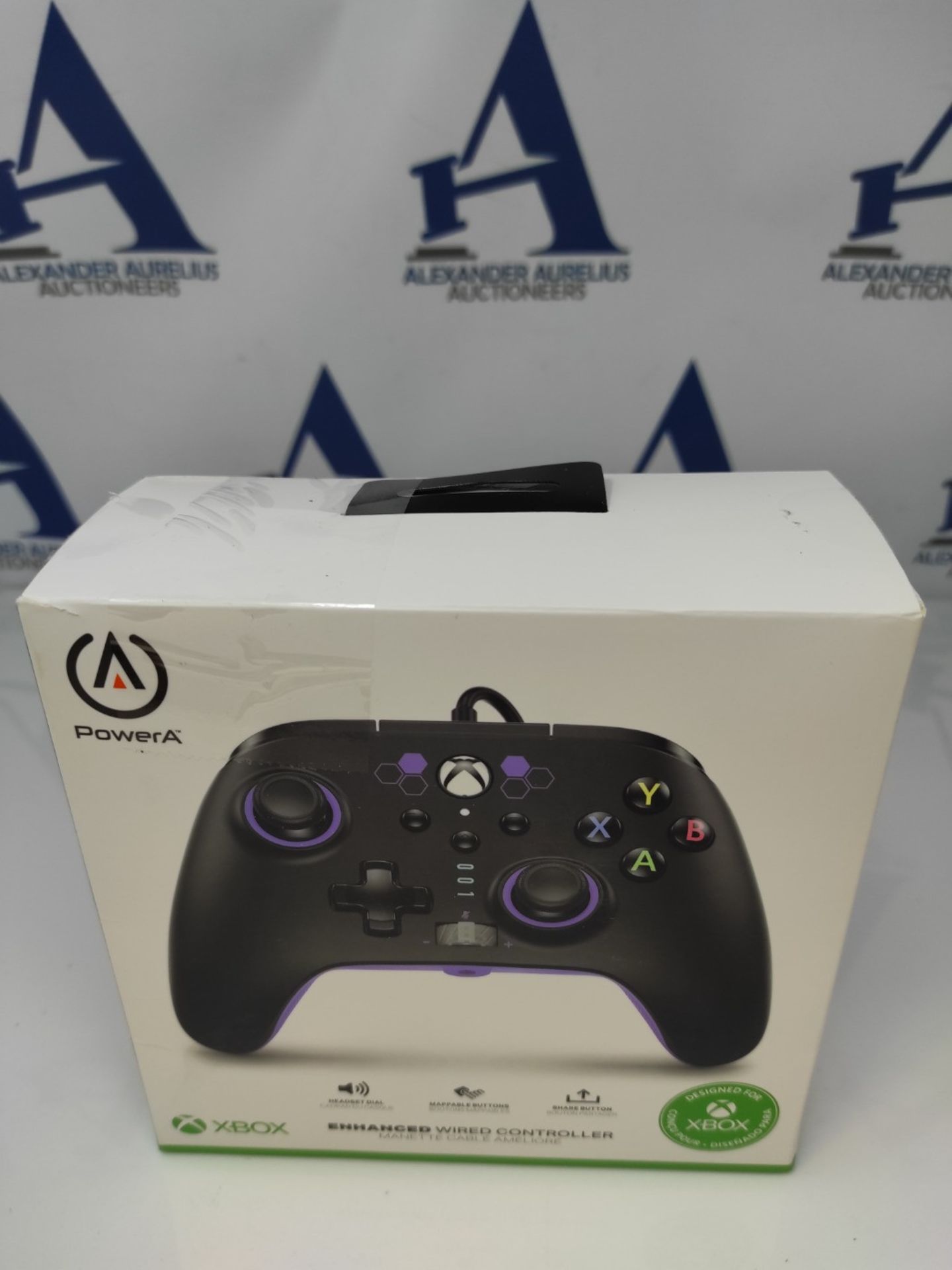 Advanced wired PowerA controller for Xbox Series X|S - Purple Hex - Image 2 of 3