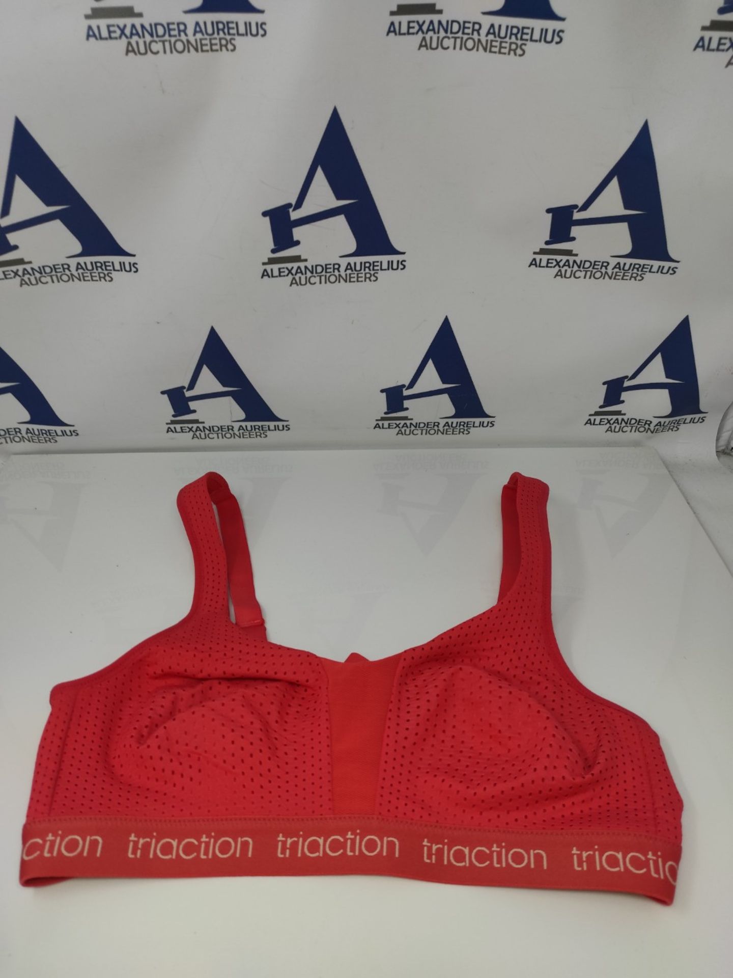 RRP £53.00 TriAction Energy Lite N Ex Bra, Blood Orange, 95C Women