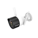 Tenda Outdoor Surveillance Camera WLAN 2K, 3MP WLAN IP Camera with Two-Way Audio, 30m