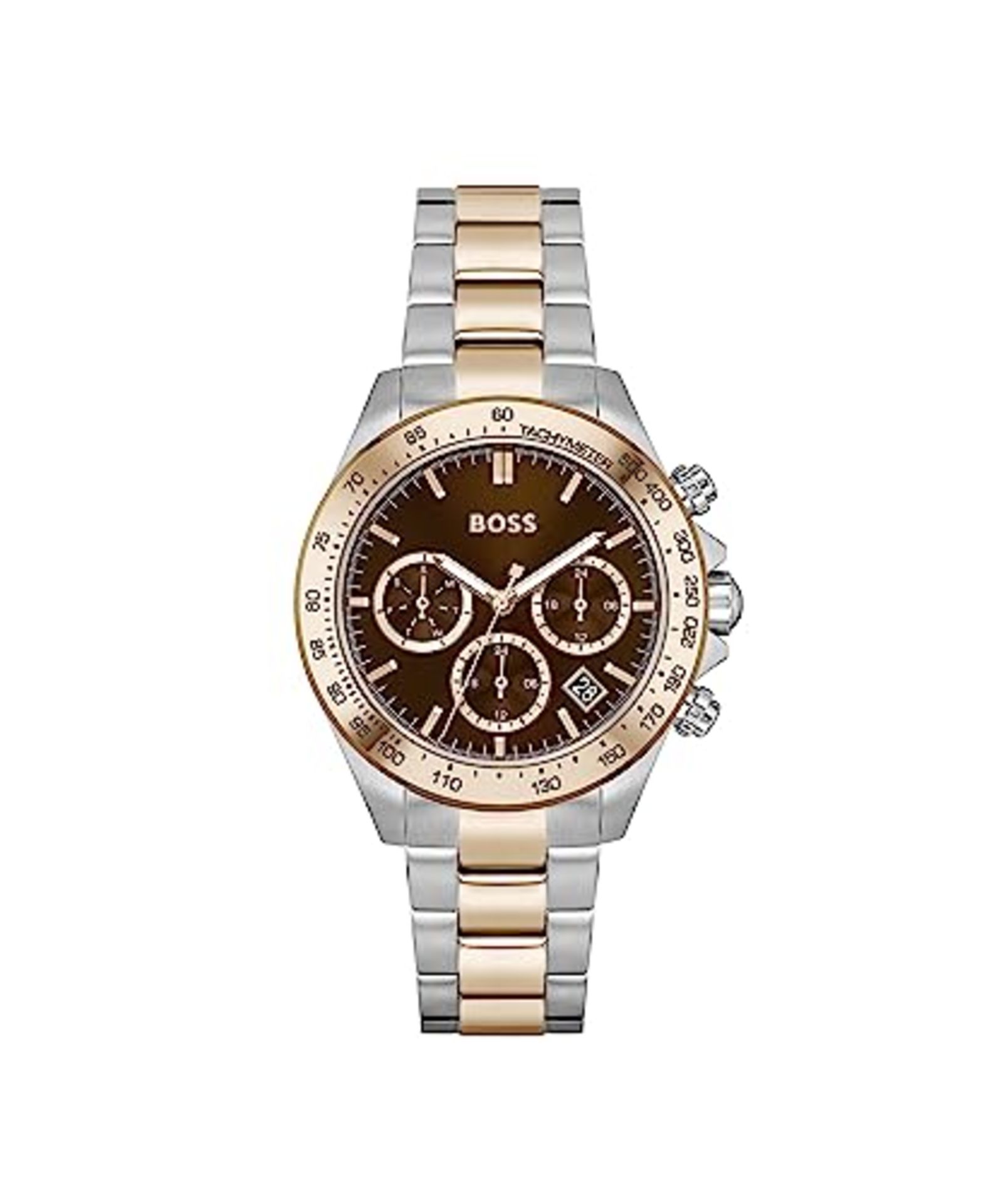 RRP £359.00 BOSS Multi Dial Quartz Watch for Women with Two-Tone Stainless Steel Bracelet - 150261